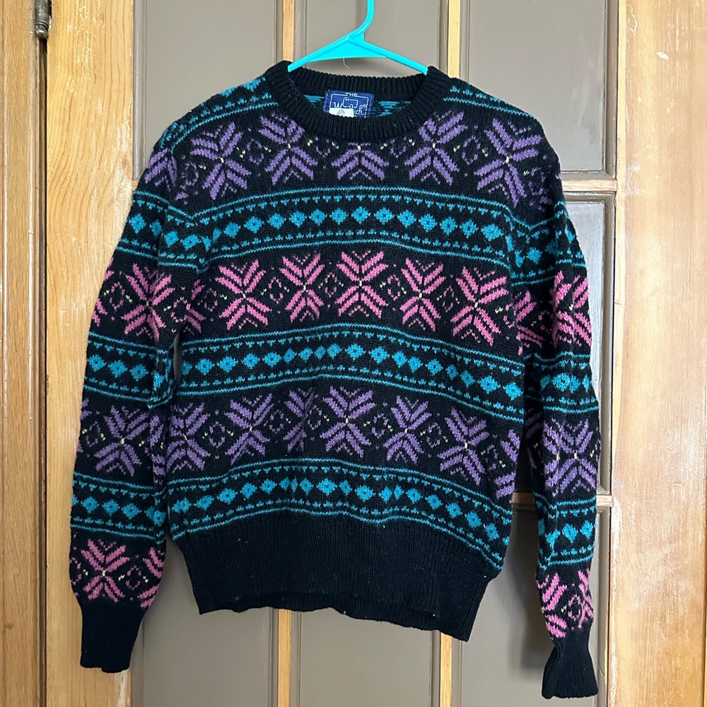 Vintage Woolrich patterned sweater